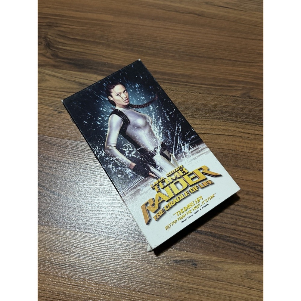 Lara Croft Tomb Raider The Cradle Of Life 2003 VHS Tested Working Good